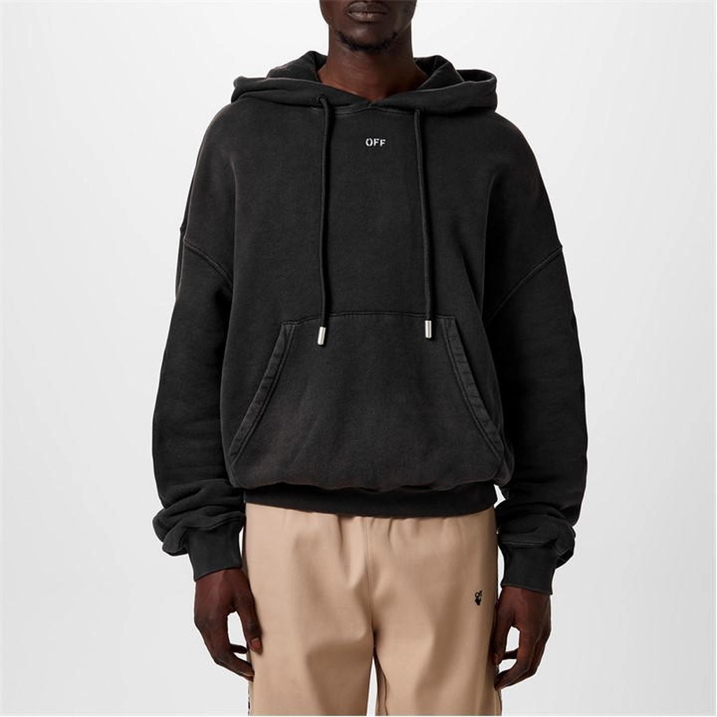 Off White Saint Matthew Hoodie - Black